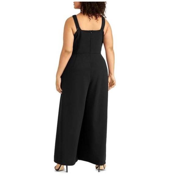 Rachel Rachel Roy Plus Size Wide-Leg Jumpsuit - Picture 8 of 9